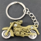 جاسوئیچی موتورسیکلت فلزی چرخ متحرک رنگ طلایی