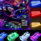 اتمسفر لایت زیر پایی خودرو 12 ال ای دی مدل فول