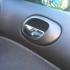 دستگیره درب داخلی پژو 206 رنگ کروم بسته 4 عددی