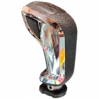 سر دنده C5 مشکی طرح نقره ای براق