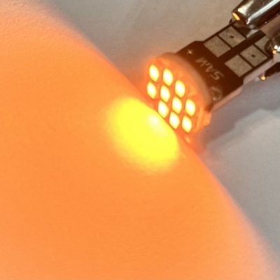 لامپ سکن 10 تایی رنگ نارنجی پرتغالی بسته 2 عددی