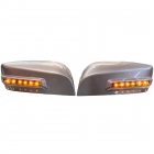 فلاپ آینه راهنمادار ساینا و کوئیک رنگ نقره ای 2 عددی