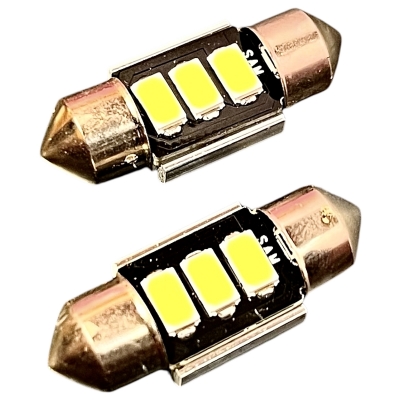 لامپ LED چراغ سقف پراید بسته 2 عددی