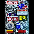 پک برچسب استیکر سلفون دار tuning کد 4 سایز A4
