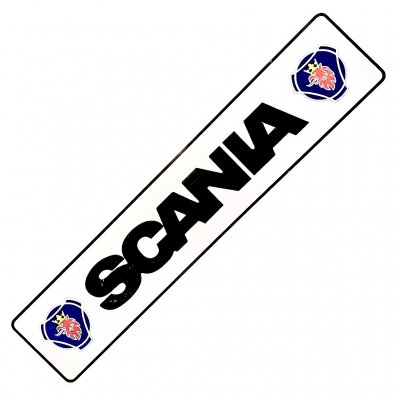 پلاک اسپورت فلزی برجسته طرح اسکانیا SCANIA