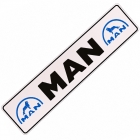 پلاک اسپورت فلزی برجسته طرح مان MAN