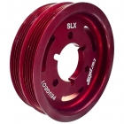 پولی سر میل لنگ سبک پژو 405 SLX رنگ قرمز